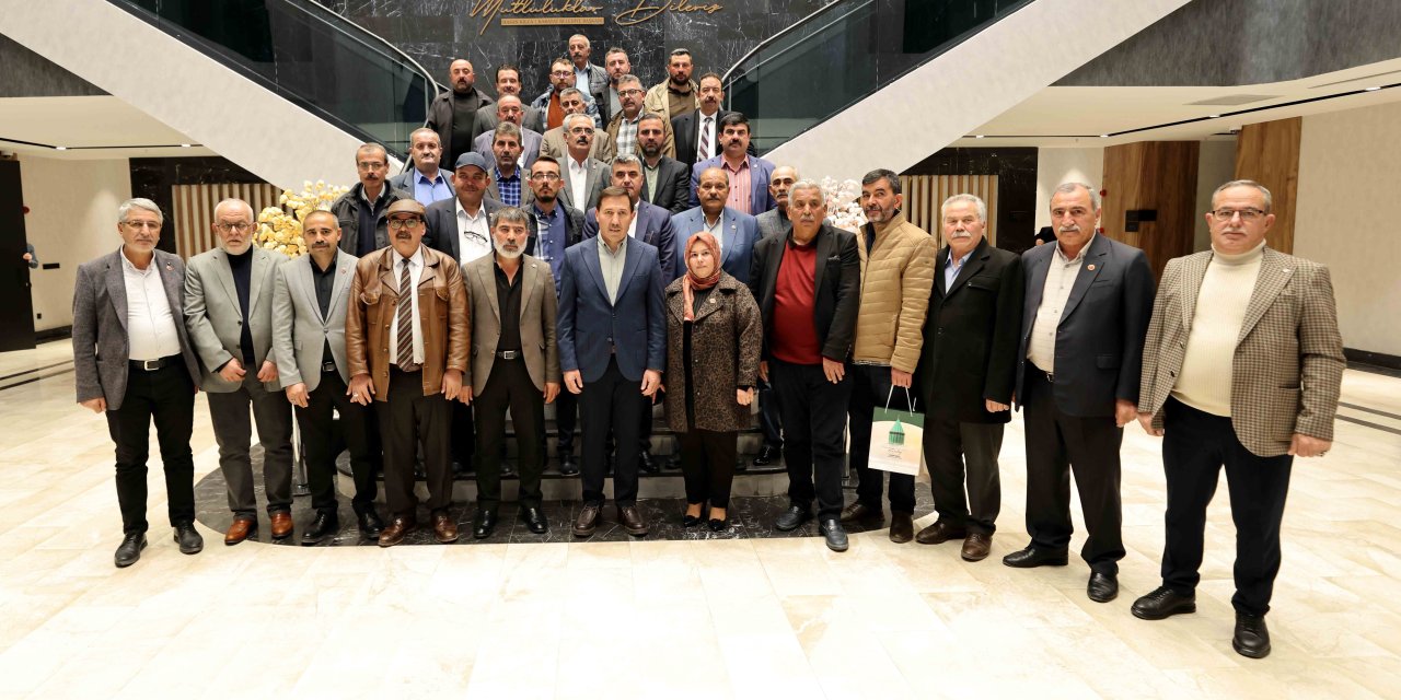 Karatay'dan muhtarlarla iftar programı