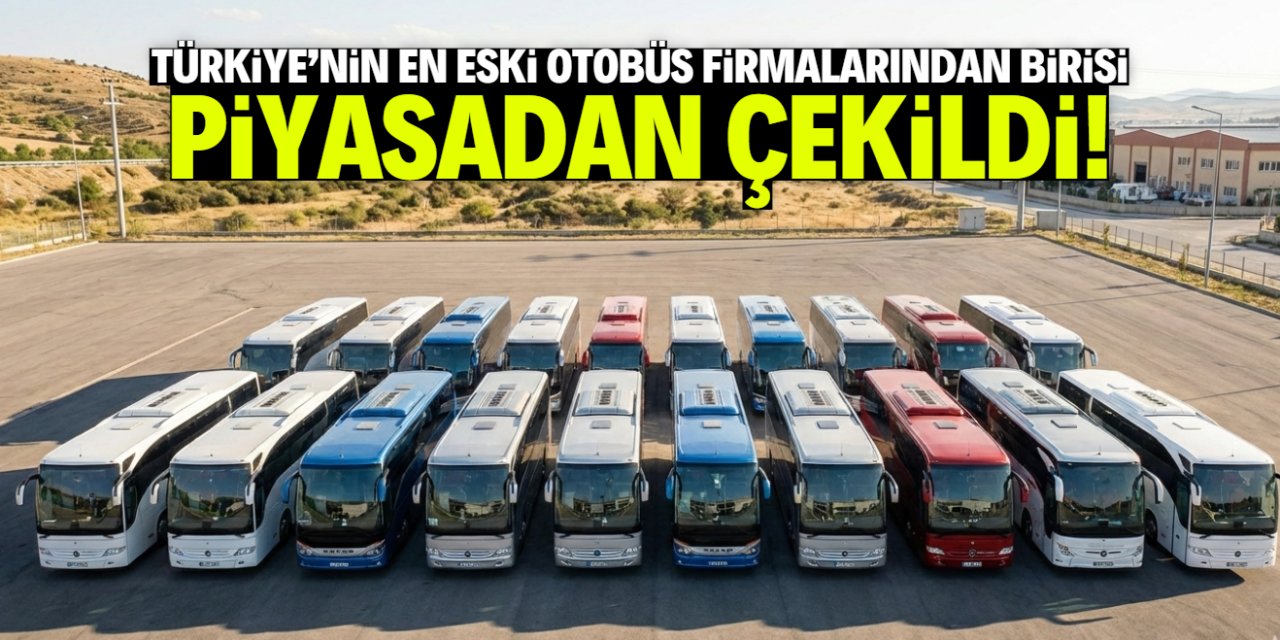 Türkiye'de ismi bilinen otobüs firması piyasadan çekildi! 100 yıla yakın geçmişi var
