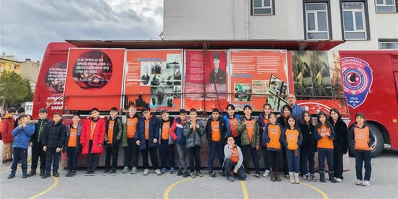 1915 Çanakkale Şehitlik Gezici Müzesi Seydişehir'de