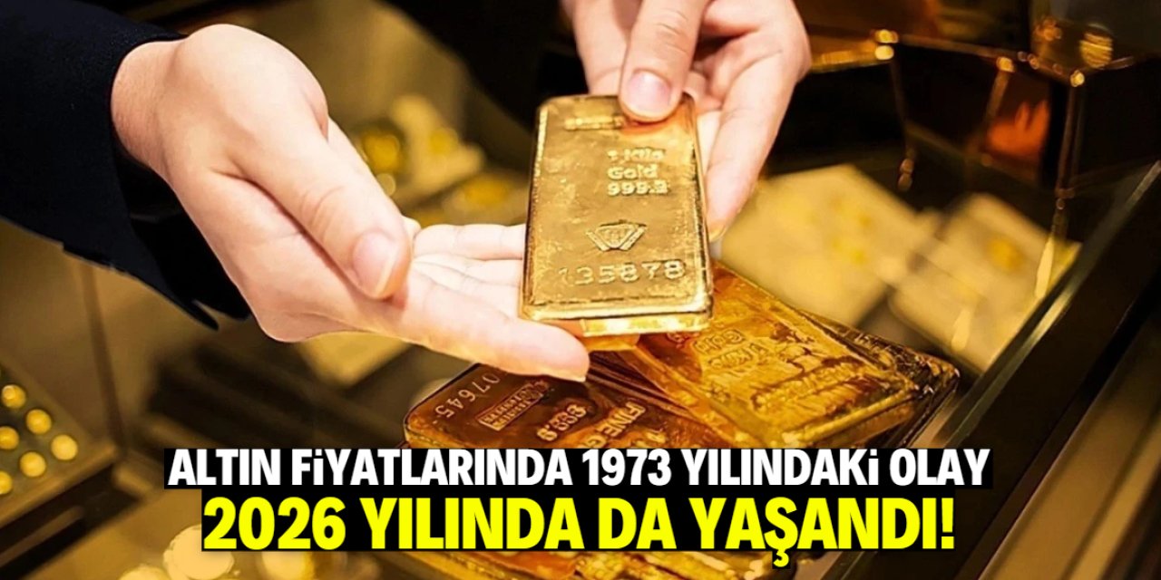 Altın fiyatlarında 53 yıl sonra bir ilk yaşandı