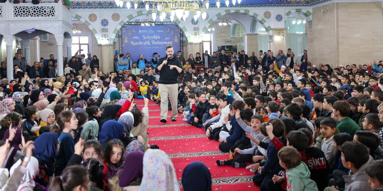 Selçuklu'dan çocuklarla 'Kardeşlik Buluşması'