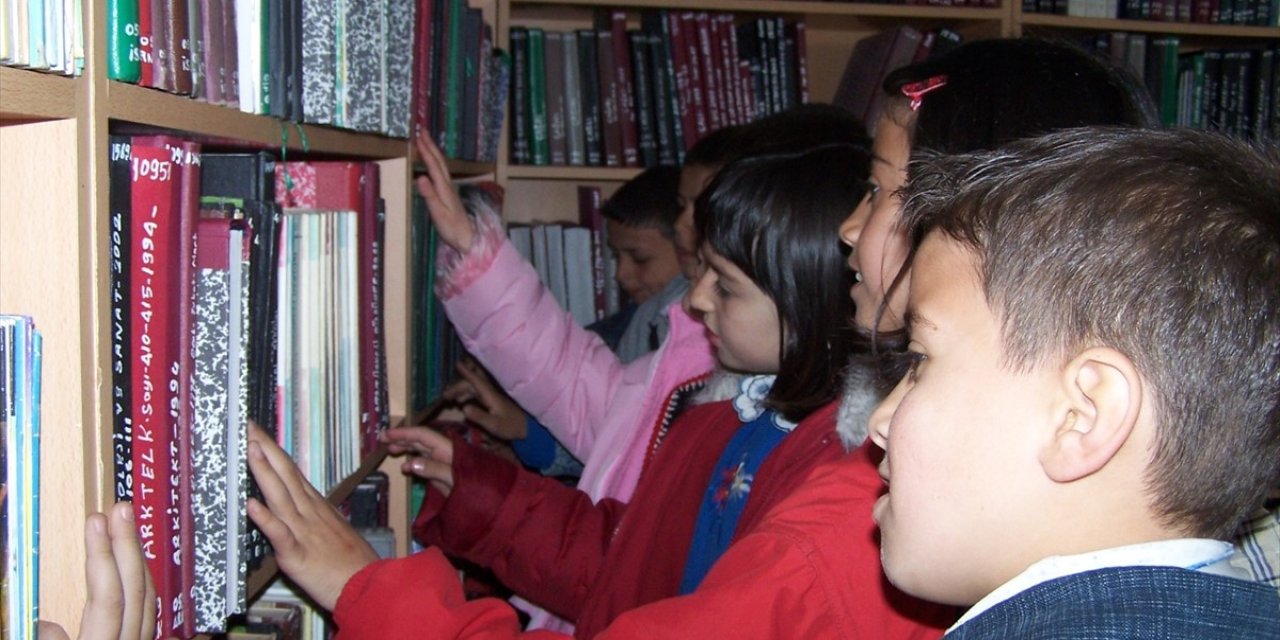 Konya'nın ilçesinde 7/24 açık kütüphane