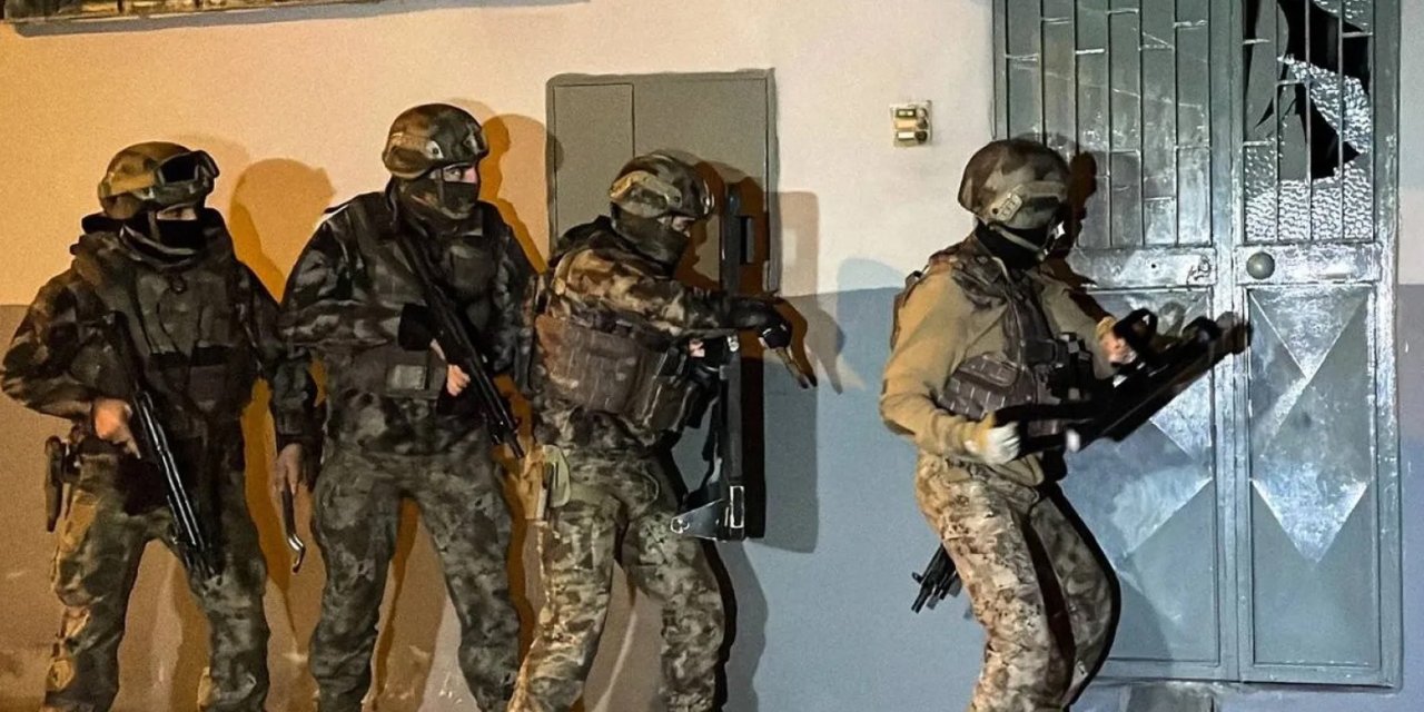 Konya ve 4 ilde çetelere operasyon