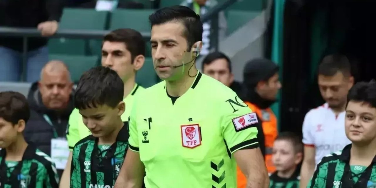Eyüpspor - Konyaspor maçının hakemi açıklandı