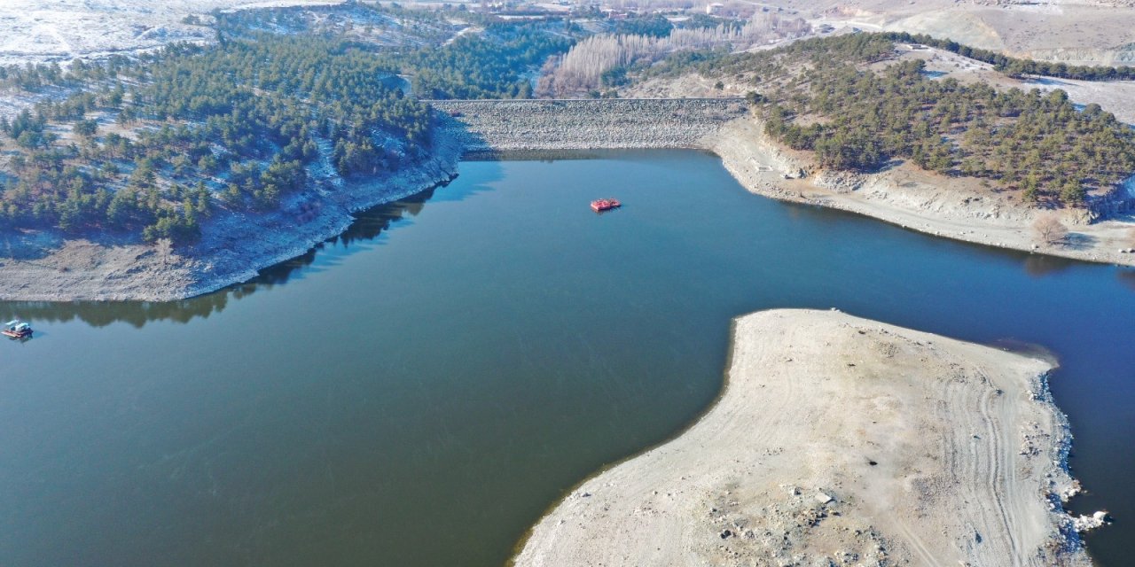 Baraj gölünde doluluk yüzde 26'ya ulaştı