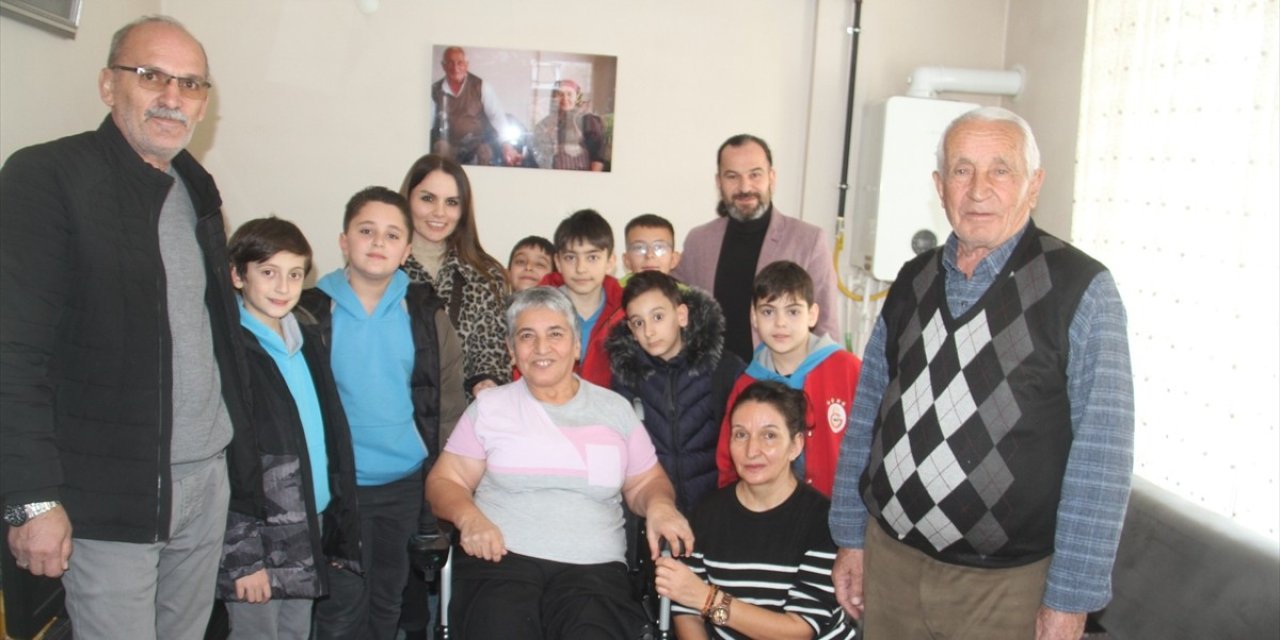 Engellinin hayalini ilkokul öğrencileri gerçekleştirdi