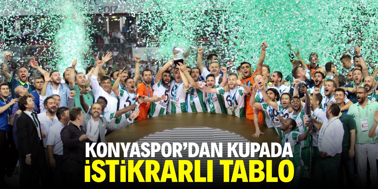 Konyaspor’dan kupada istikrarlı tablo