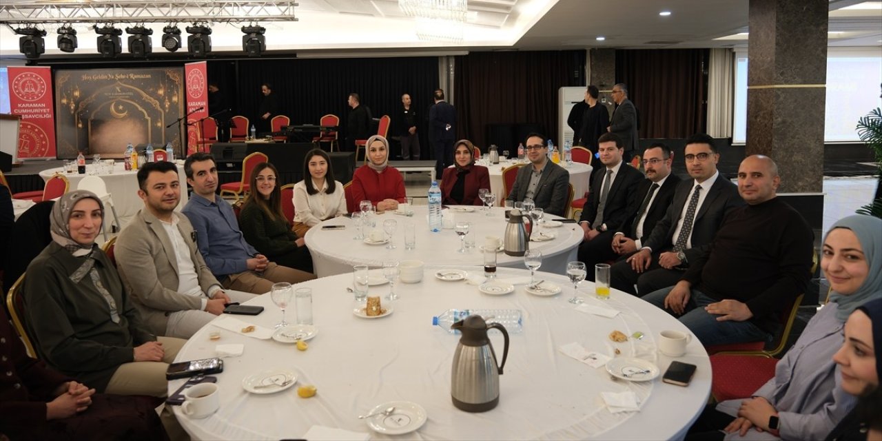 Karaman'da adliye personeli iftarda buluştu