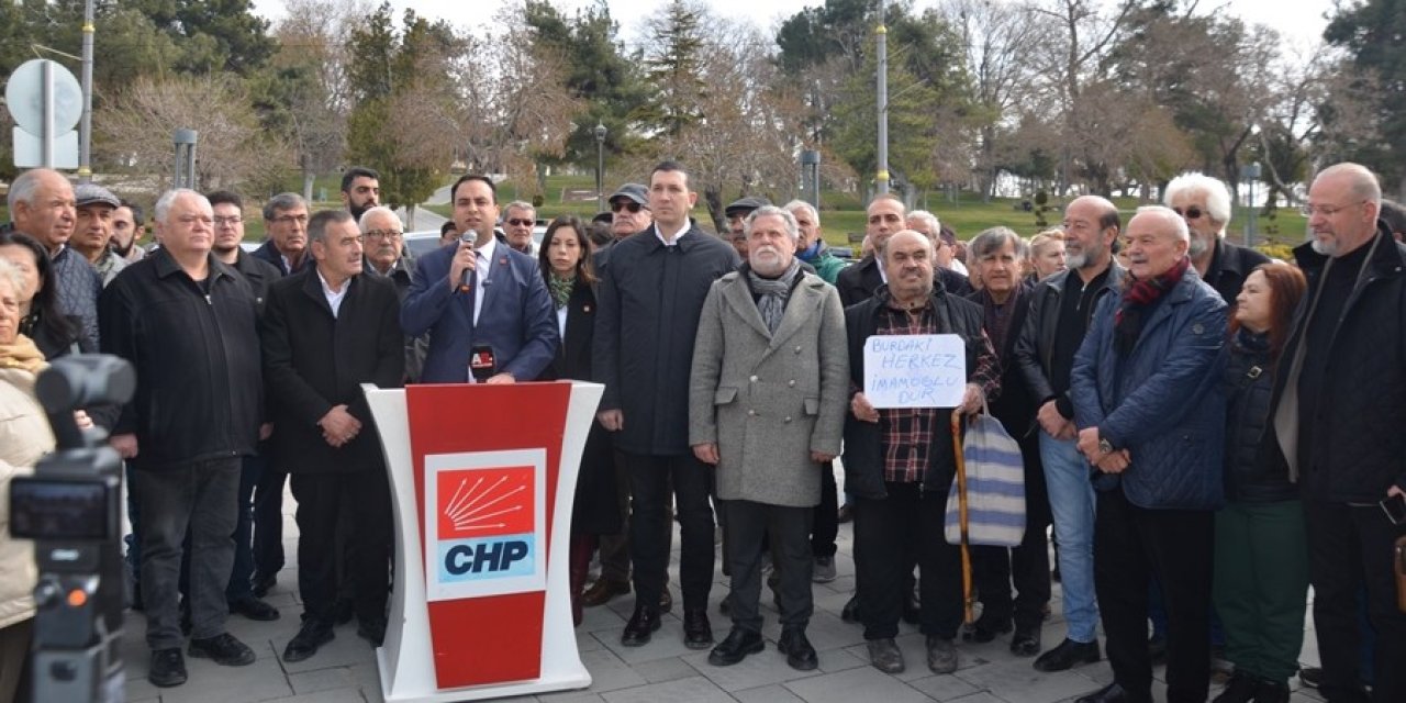 Türktaş: Adaletsizliğe karşı ses yükseltiyoruz