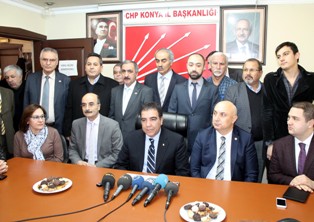 CHP'li Toprak Konya'da