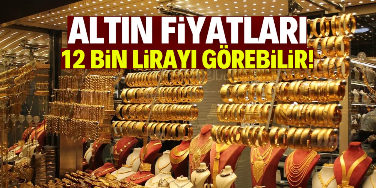 Uzman isim altın fiyatlarının 12 bin TL'ye tırmanabileceğini açıkladı