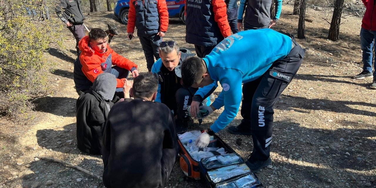 Karaman'da dağlık alanda kaybolan kadın, ekiplerin çalışmasıyla bulundu