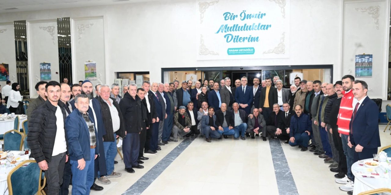 Seydişehir Belediye Başkanı Ustaoğlu, STK başkanları ve muhtarlarla buluştu