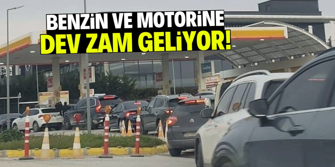 Benzin ve motorine varil zammı geliyor