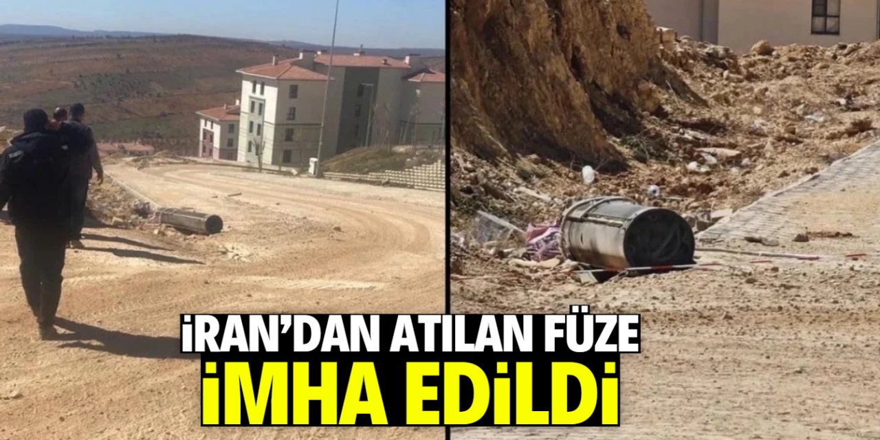 İran'dan atılan füze imha edildi