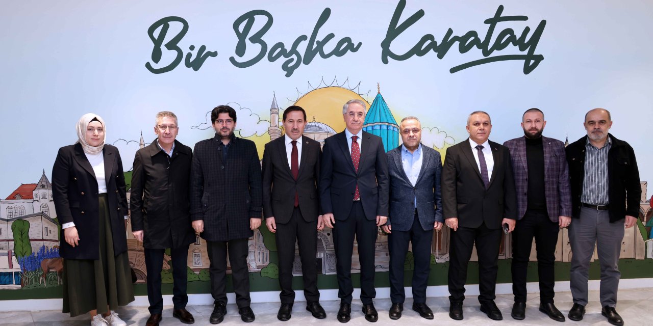 AK Parti heyeti Karatay'daki yatırımları inceledi