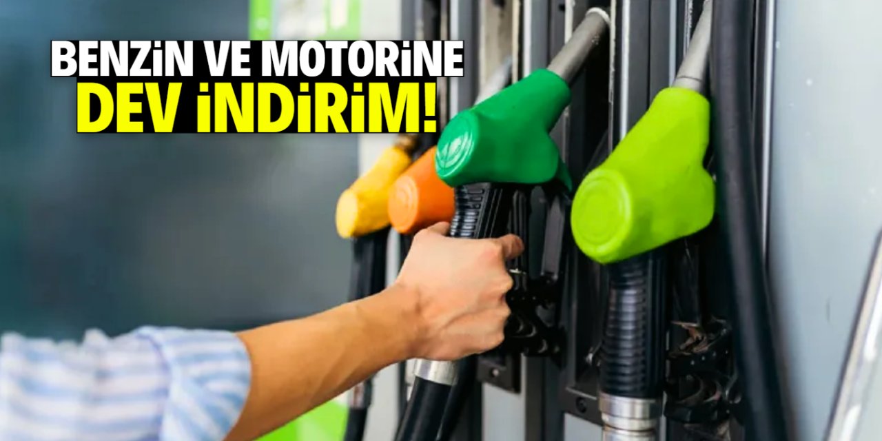 Benzin ve motorine indirim geliyor! Miktar kesinleşti