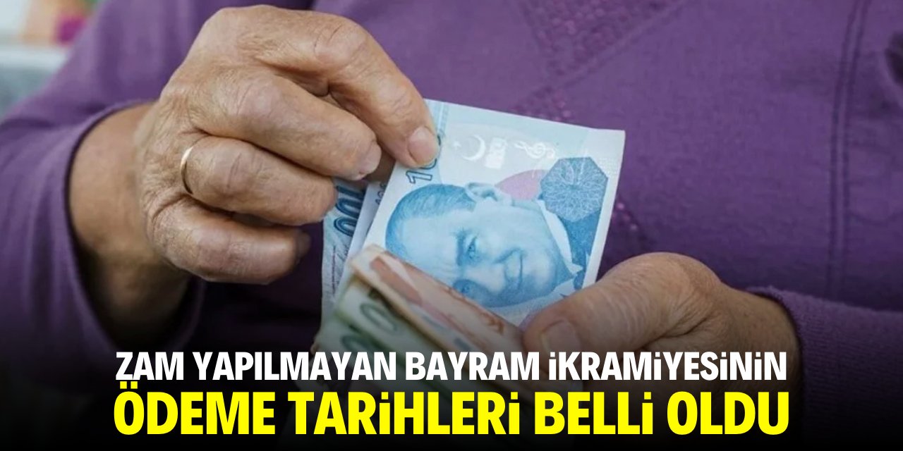 Zam yapılmayan emekli ikramiyesinin ödeme tarihleri belli oldu