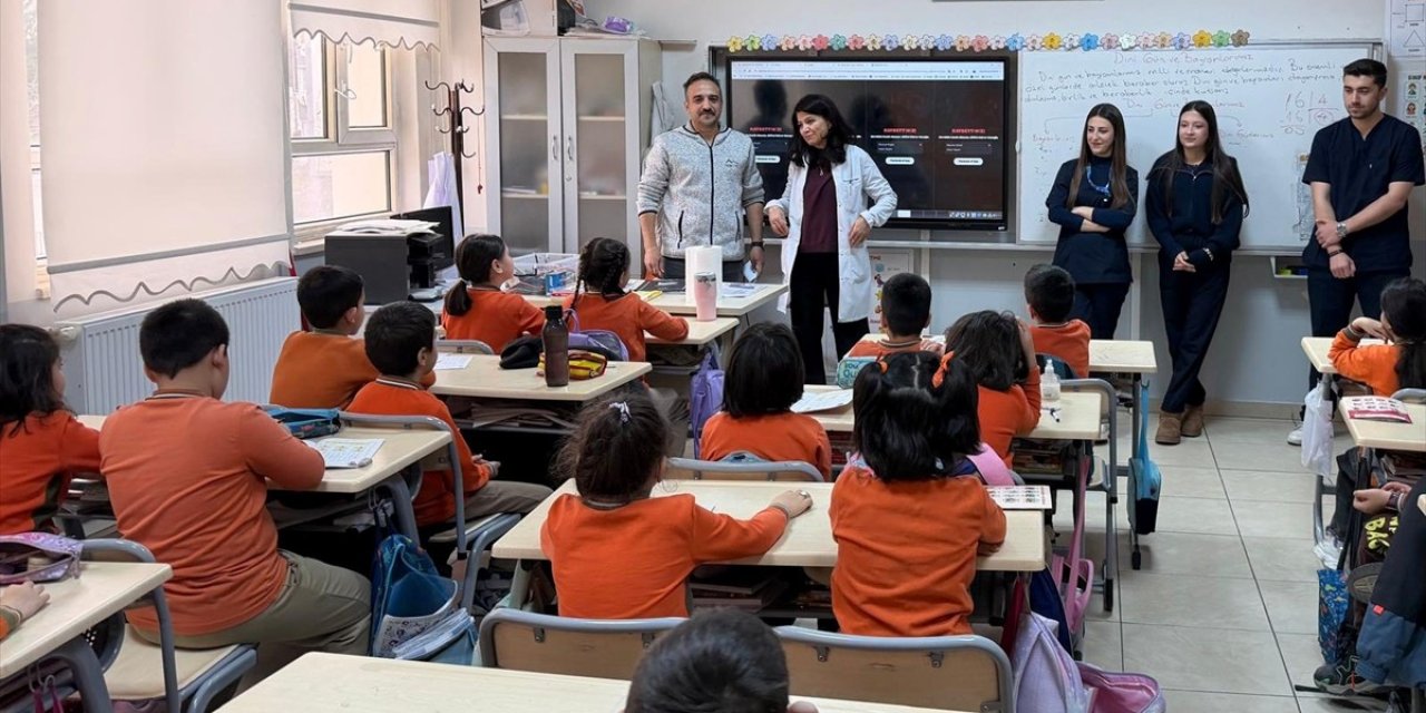 Konya'daki okulda sağlık taraması gerçekleşti