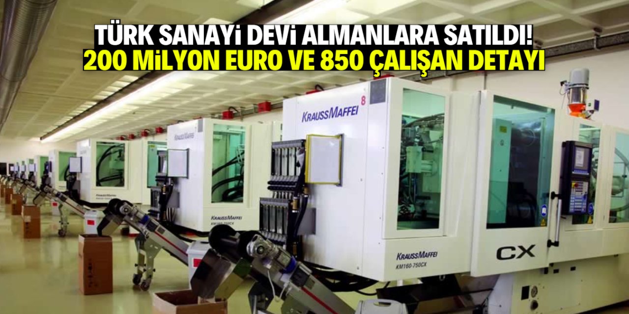 Türkiye'nin sektöründeki lider firması Almanlara satıldı! 200 milyon Euro detayı
