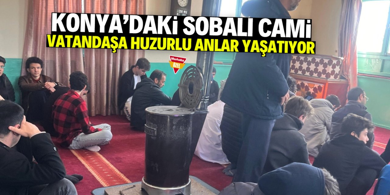 Konya’nın küçük ve sobalı camisi: Akçeşme Cami