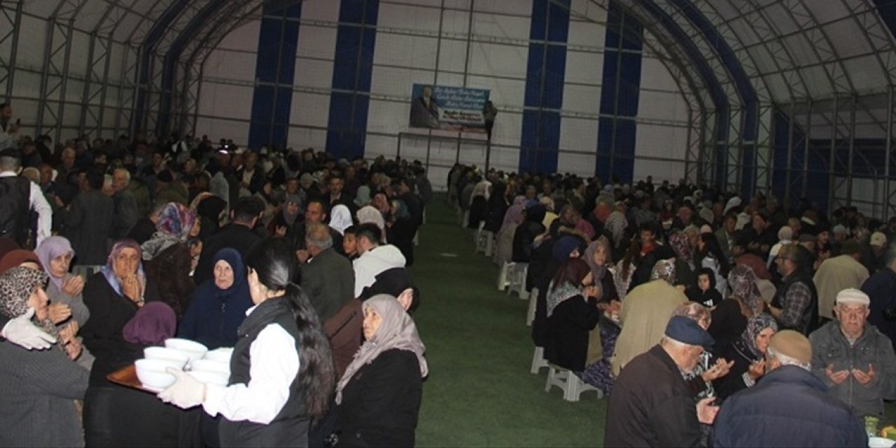 Yalıhüyük'te iftar programı düzenlendi