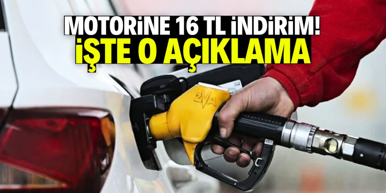 Mazota 16 TL indirim! İşte o açıklama