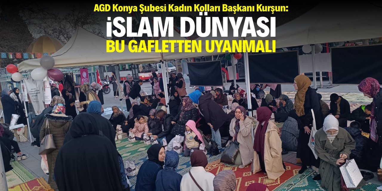 Kurşun: İslam dünyası bu gafletten uyanmalı