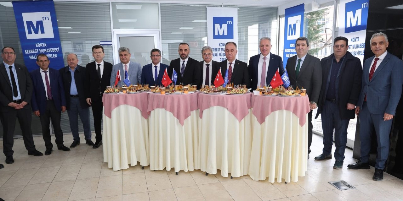 Konya SMMMO'dan bayramlaşma