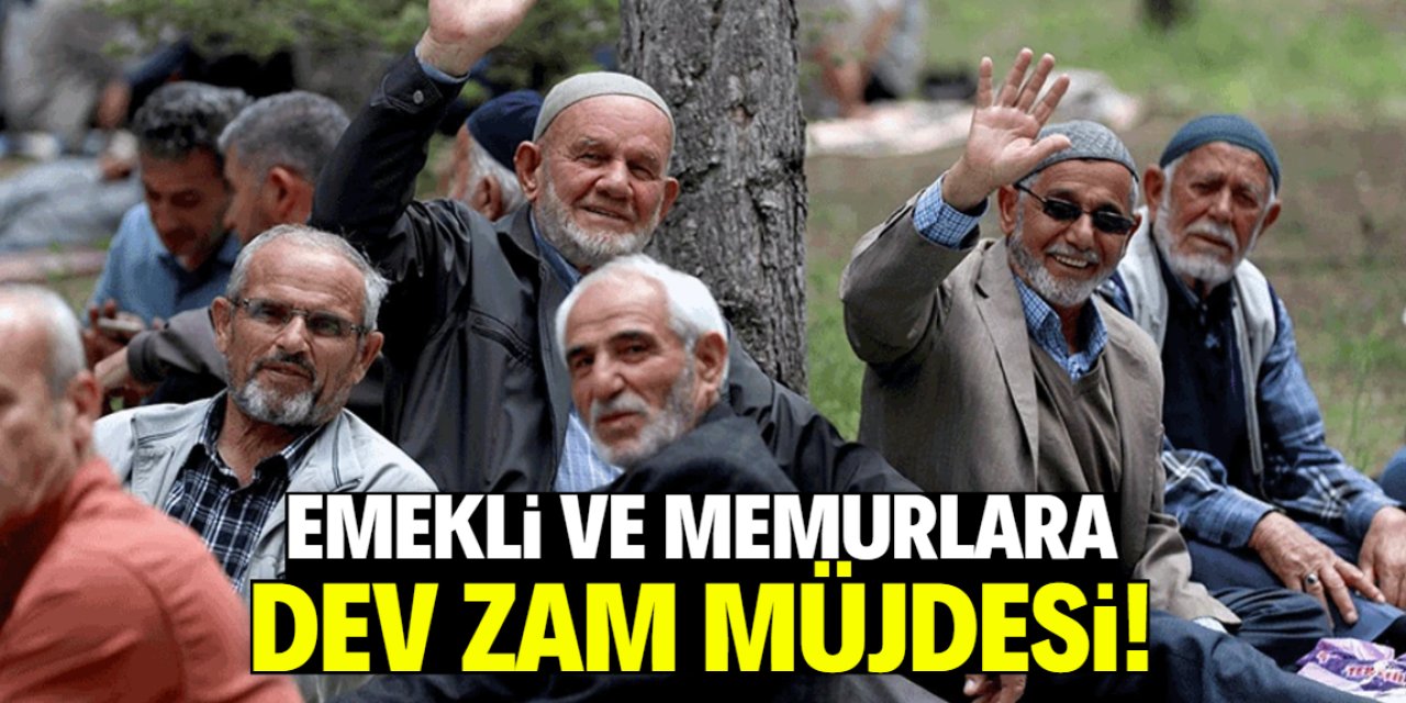 Emekli ve memurlara zam müjdesi! İşte konuşulan oran