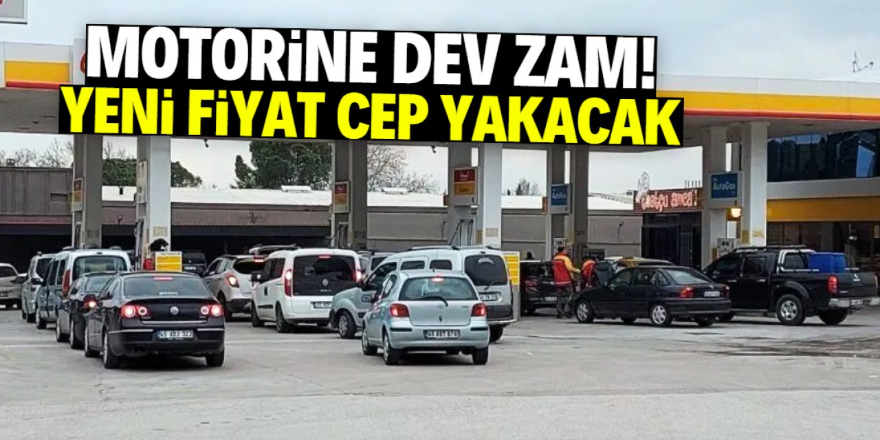 Motorine tarihi zam geldi! Yeni fiyat kontak kapattırır
