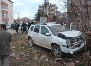 Beyşehir'de trafik kazası: 1 yaralı