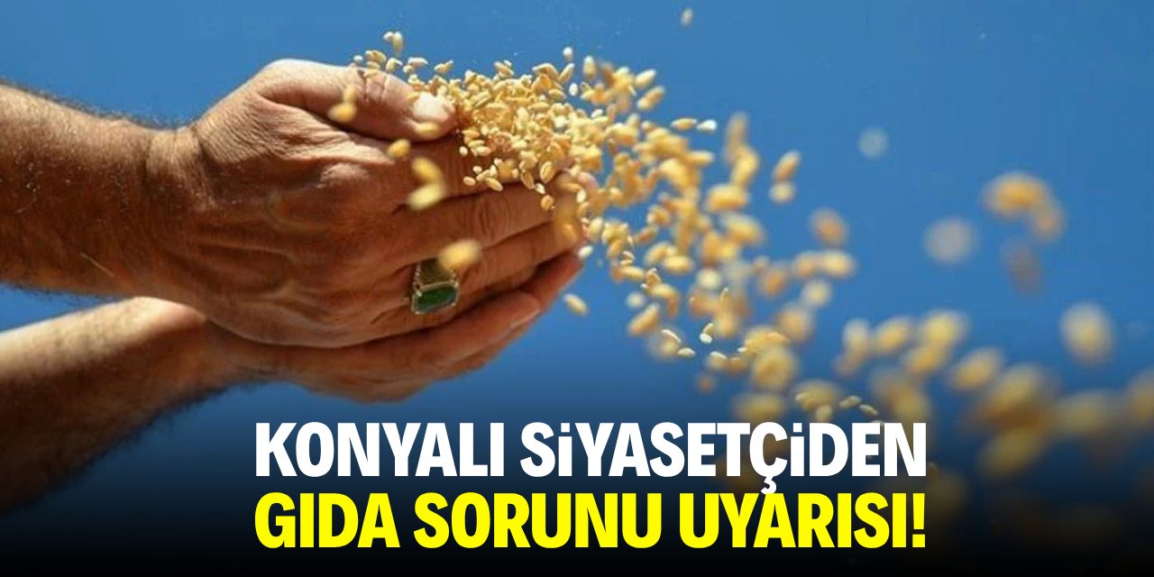 Konyalı isimden gıda sorunu uyarısı! İşte çözüm önerisi