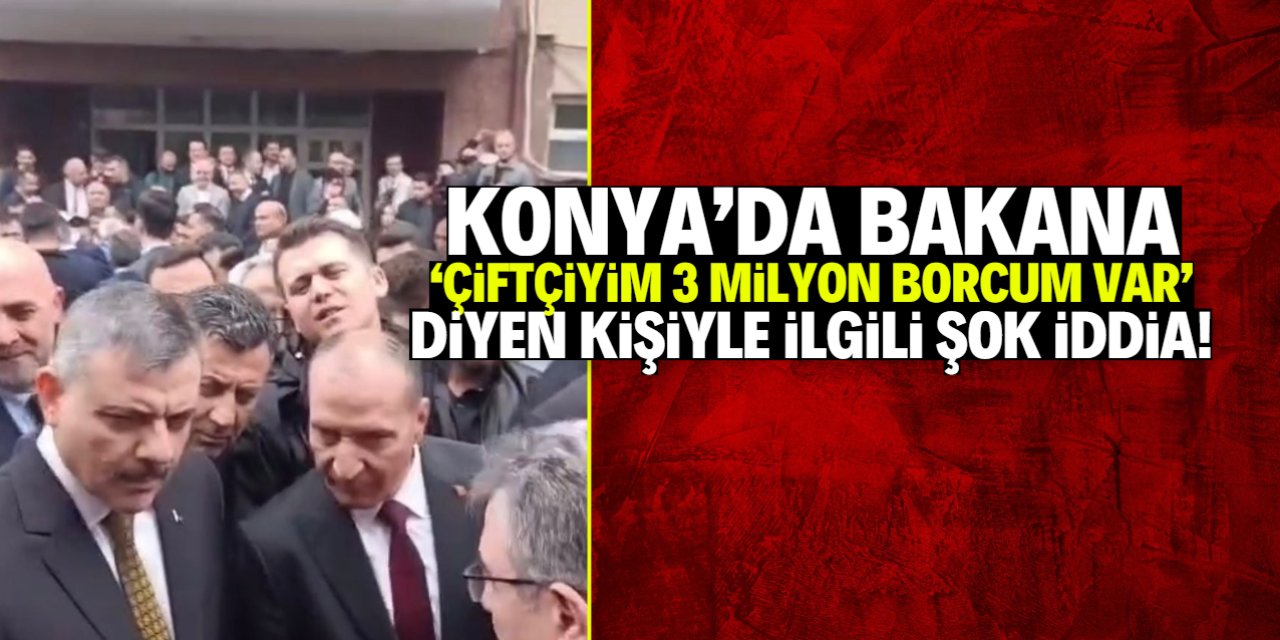 Çumra ziyareti ortalığı karıştırdı! Şimdi de bakana provokasyon iddiası