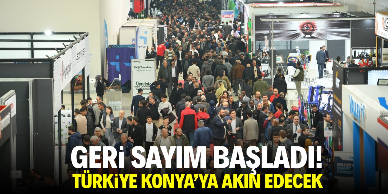 Geri sayım başladı! Türkiye Konya'ya akın edecek
