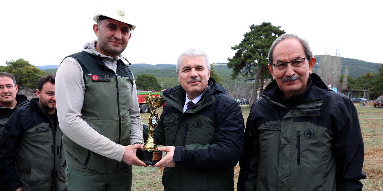 Türkiye Ormancılık Yarışmaları Ödülleri sahiplerini buldu