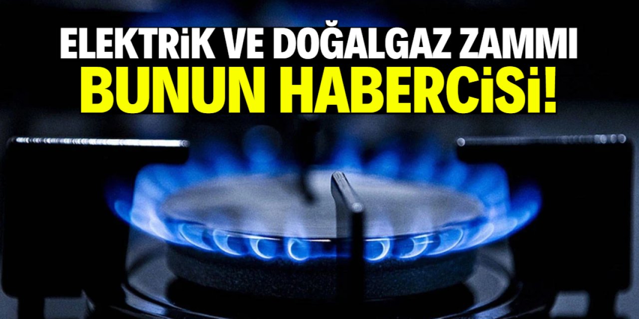 Elektrik ve doğalgaz zammı bunun habercisi! Bir iyi bir kötü haber verildi