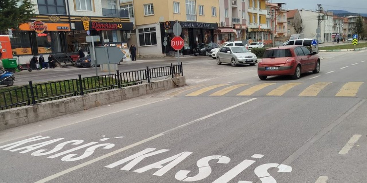 Kasis kazalarına karşı yolların işaretlenmesi önerisi