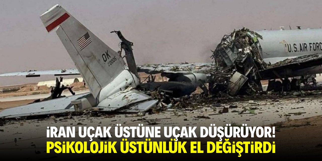 İran uçak üstüne uçak düşürüyor! Psikolojik üstünlük el değiştirdi