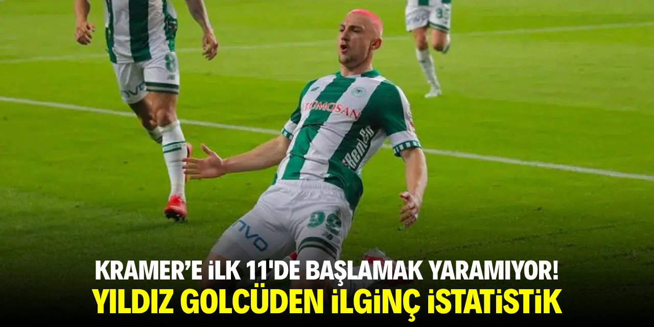 Kremer'e sonradan oyuna girmek yarıyor! Yıldız golcüden ilginç istatistik