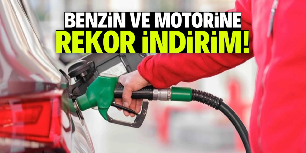 Benzin ve motorine rekor indirim geliyor! İşte o miktar