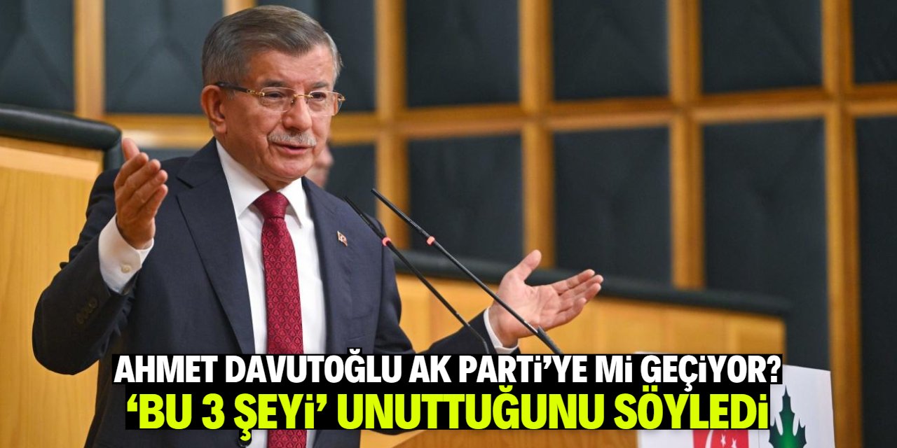 Konyalı Ahmet Davutoğlu AK Parti'ye mi geçiyor?