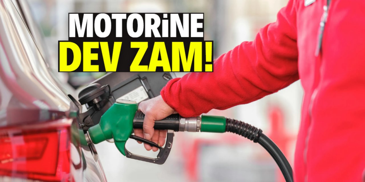 Motorine dev zam geldi