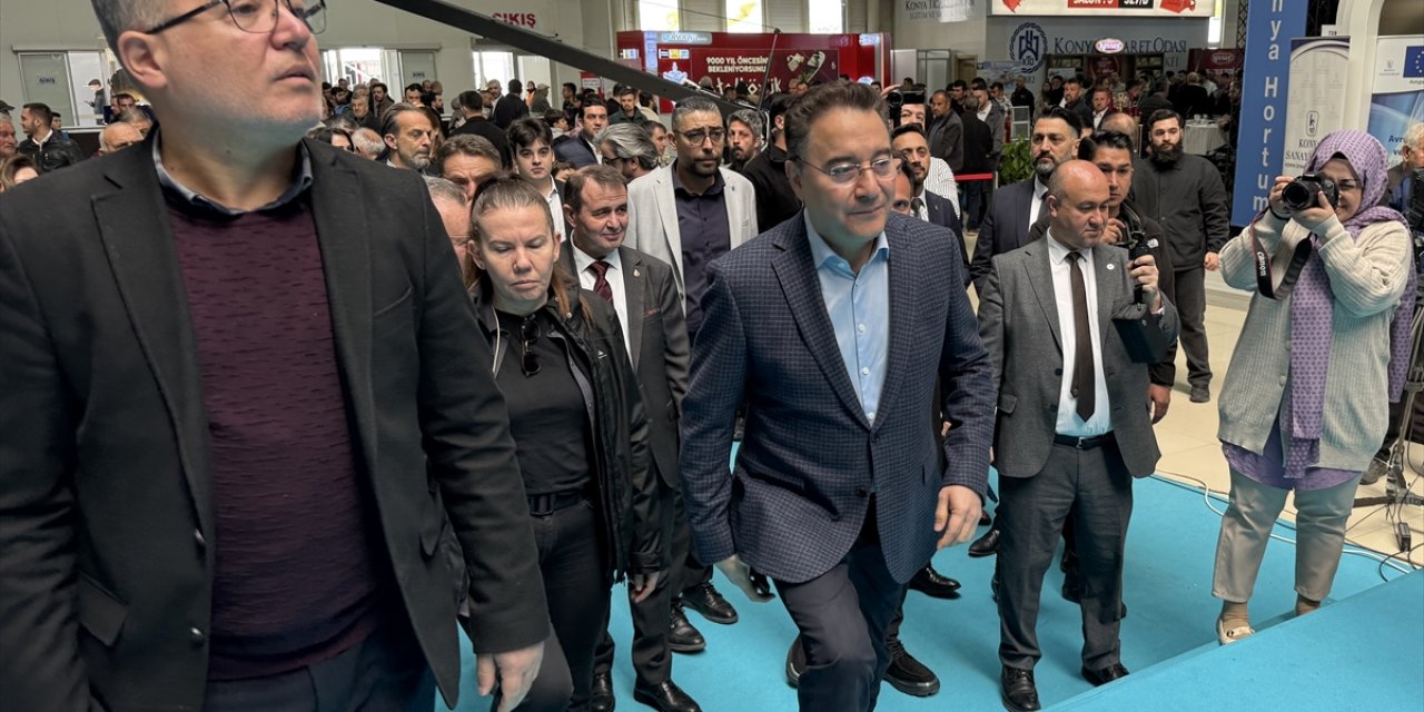 Ali Babacan, Konya Tarım Fuarı'nı ziyaret etti