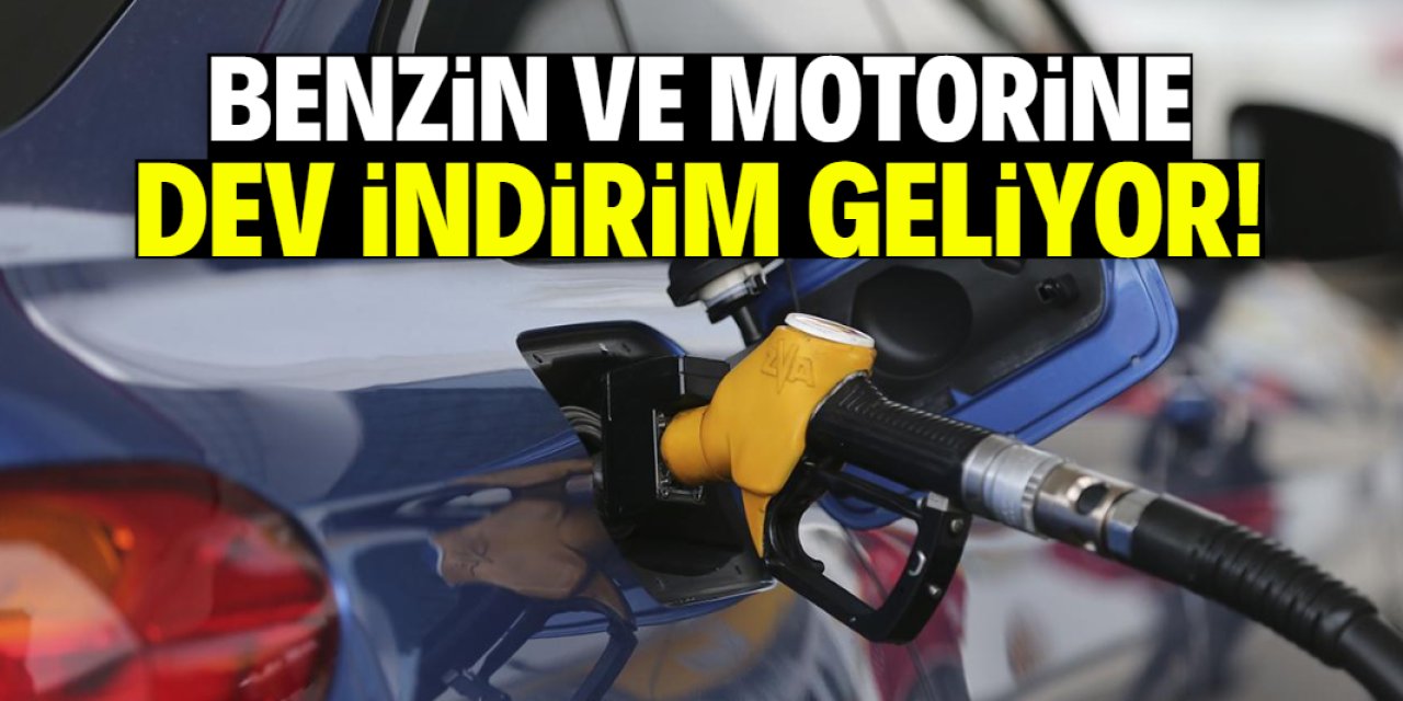 Benzin ve motorine dev indirim geliyor! Tarih belli oldu