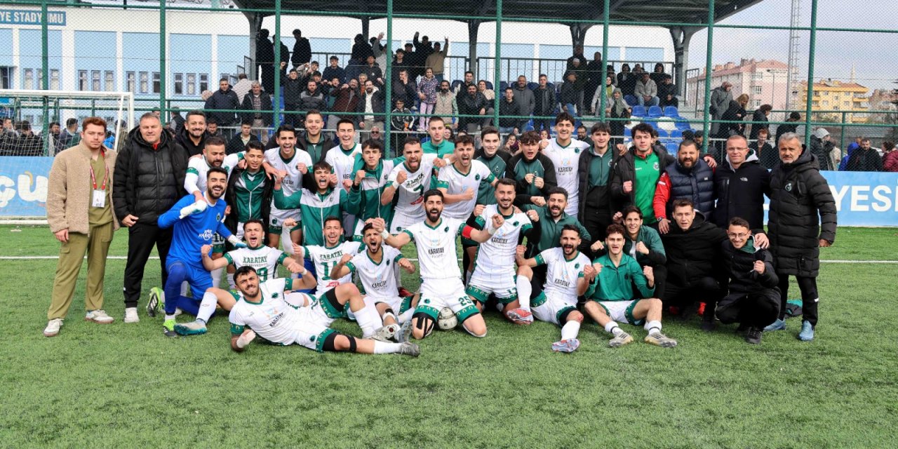 Karatay Belediyespor namağlup şampiyon
