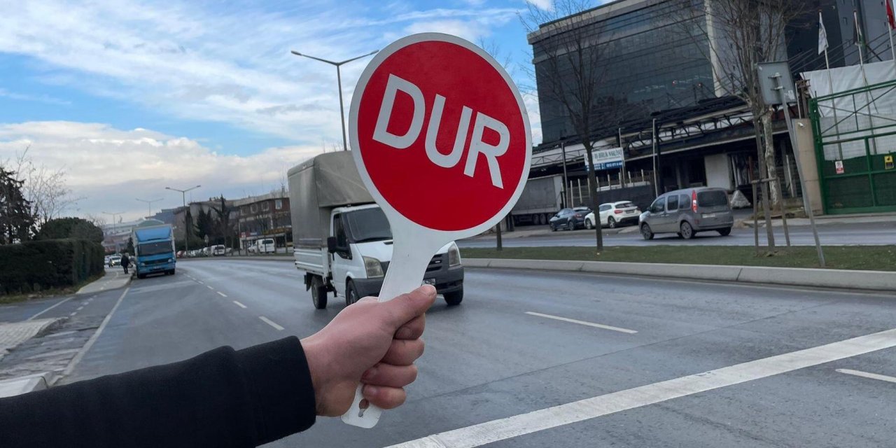Polisin 'dur' ihtarına uymayana büyük ceza