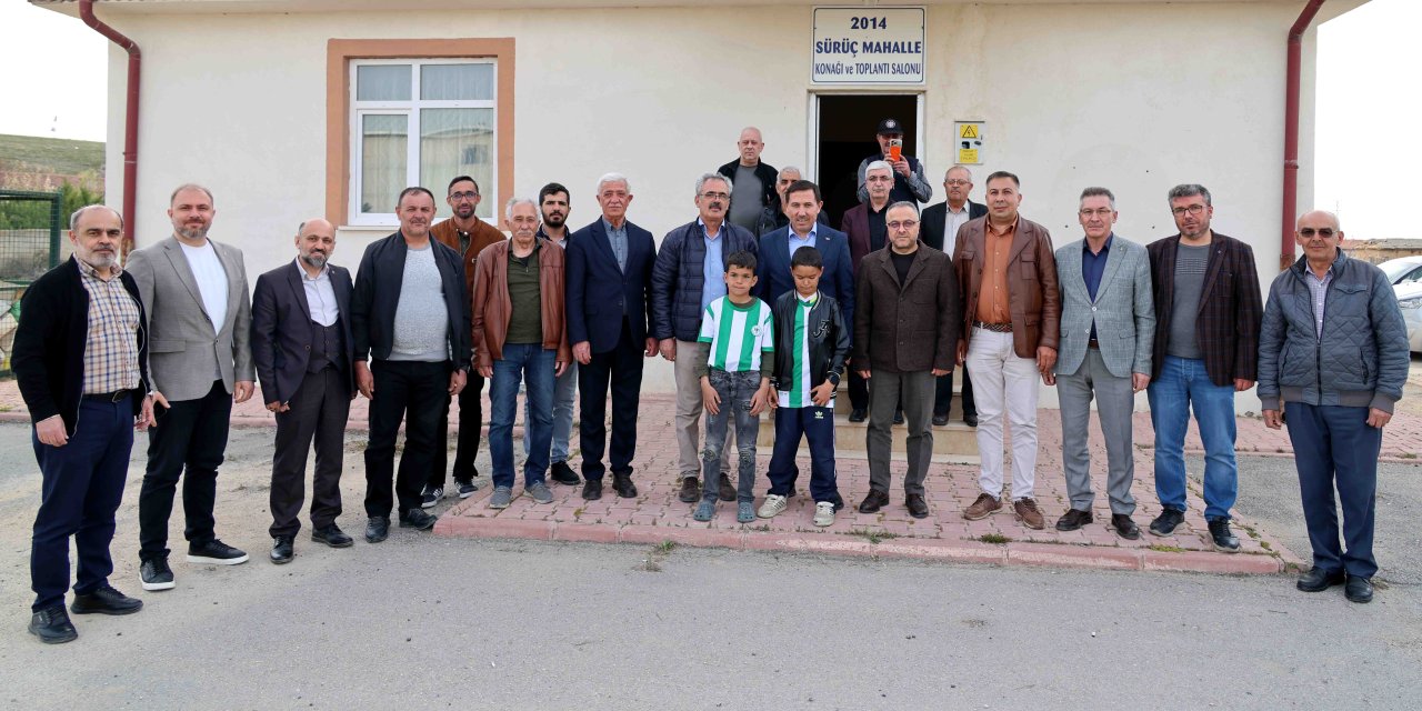 Kılca ve Demirci'den uzak mahallelere ziyaret