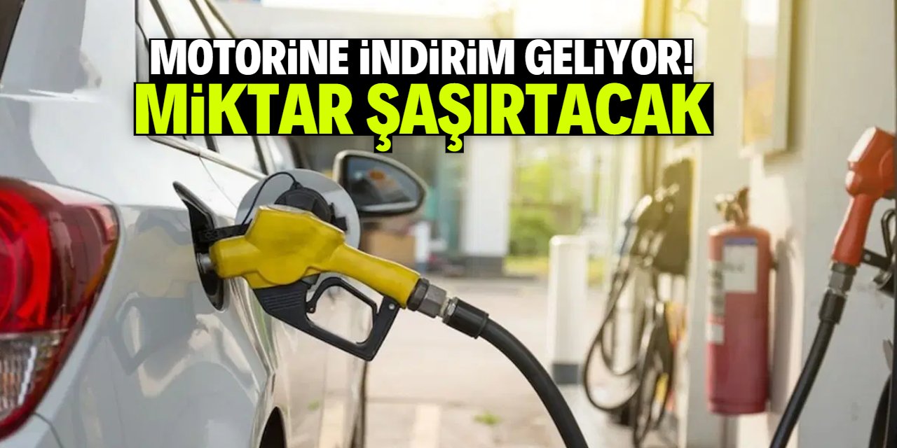 Motorin fiyatlarına şaşırtan miktarda indirim geliyor