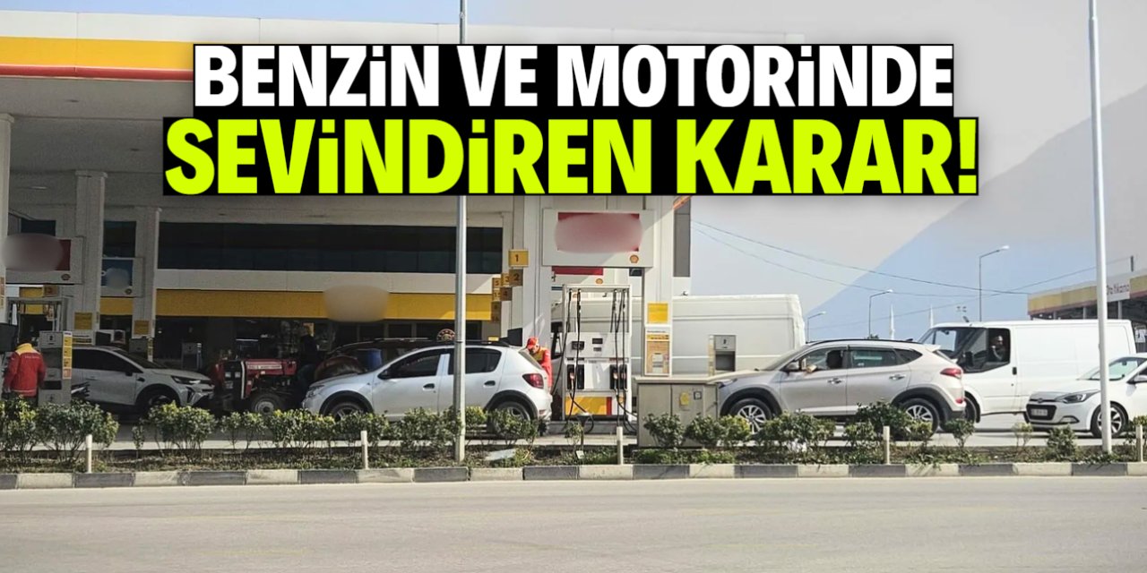 Benzin ve motorin fiyatlarında sevindiren gelişme